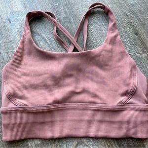 Lululemon Ribbed Energy Bra Longline